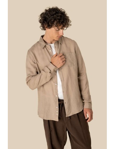 SPA-SP504-MEN'S LINEN SHIRT